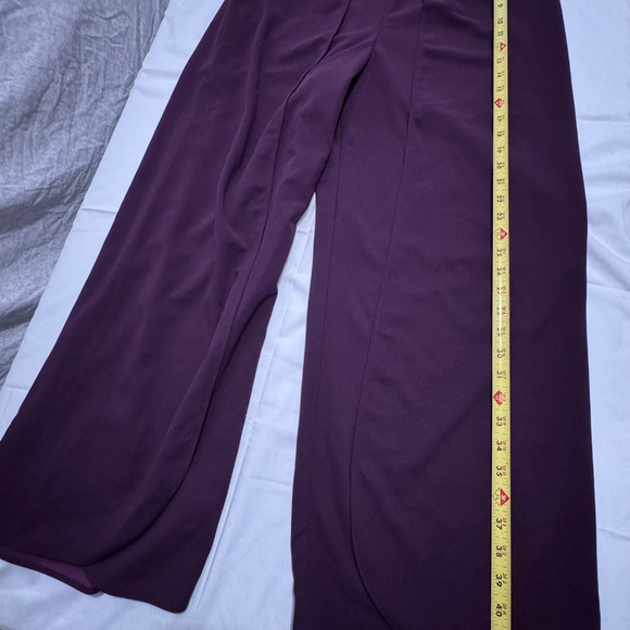 woman purple jumpsuit dress brand shelby & palmer size 16 - Picture 9 of 10